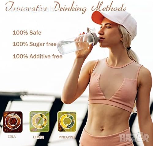 Нови 3 броя ароматизатори за бутилки шишета за вода с вкус на шушулки Спорт Трениране, снимка 4 - Други стоки за дома - 41996690