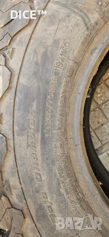 265/75/16 BF Goodrich All-Terrain , снимка 3 - Гуми и джанти - 52848173