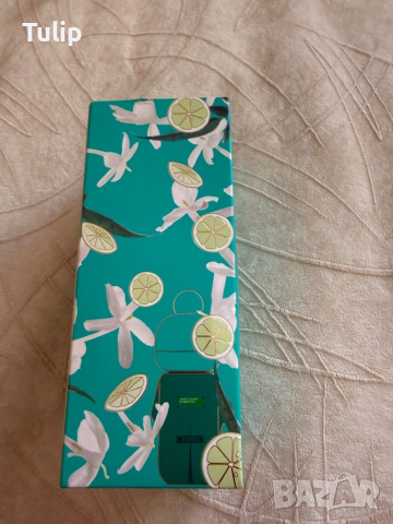 Тоалетна вода Benetton зелен жасмин, снимка 5 - Дамски парфюми - 52106914