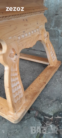 Маса трапезна масив бор №52, снимка 6 - Маси - 53532923