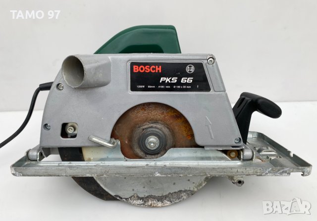 BOSCH PKS66 - Електрически ръчен циркуляр, снимка 2 - Други инструменти - 41353636