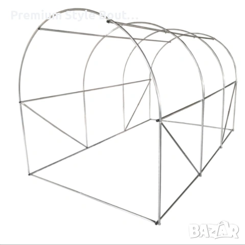 Здрава конструкция за оранжерия - поцинковани тръби и лесен монтаж, снимка 9 - Други стоки за дома - 53620591