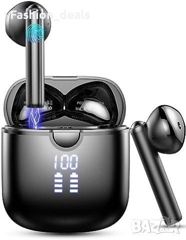 Нови Безжични слушалки Bluetooth 5.3 LED дисплей 