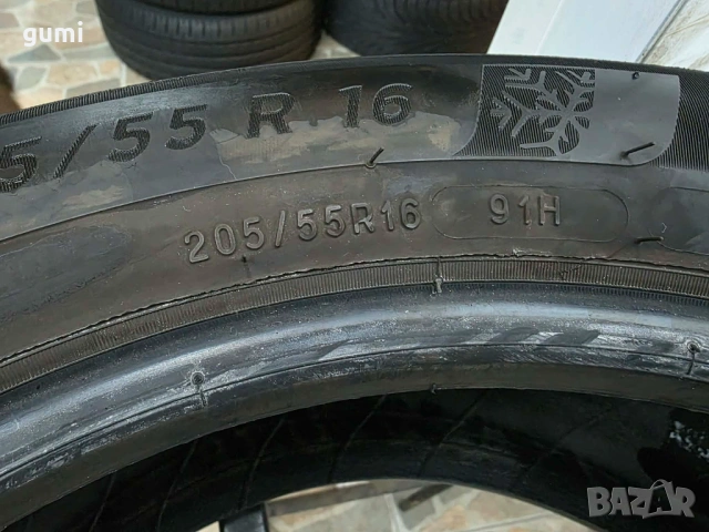 2бр зимни гуми 205/55/16 MICHELIN L05128 , снимка 4 - Гуми и джанти - 53824811