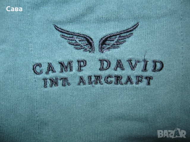 Ватирана блуза CAMP DAVID  мъжка,2ХЛ, снимка 4 - Блузи - 42575456