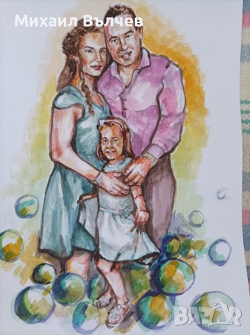 Рисуване на портрети Misho Art, снимка 5 - Други услуги - 38740913