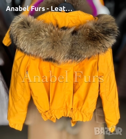 Дамски парки от естествен косъм, снимка 5 - Якета - 52314621