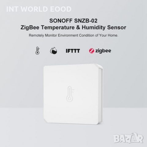 SONOFF SNZB-02 Сензор за температура и влажност, снимка 2 - Друга електроника - 36059830