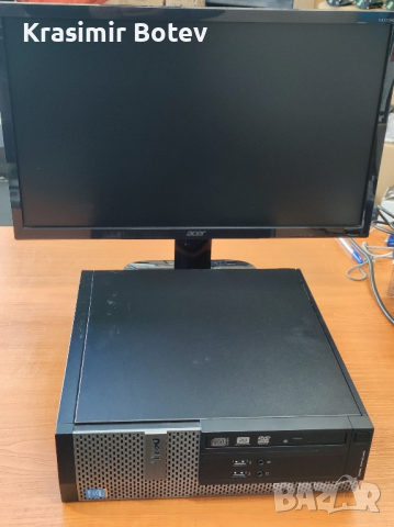 Dell Optyplex 3020+acer KA220HQ+ Windows 10 , снимка 4 - Работни компютри - 44708703