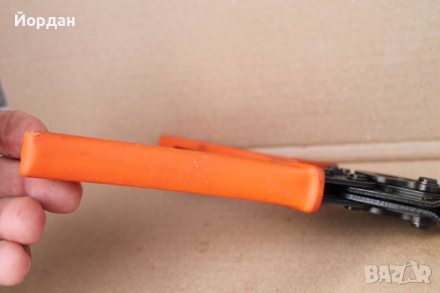 Клещи за кримпване/Кримп клещи ''Weidmuller PZ4'', снимка 6 - Клещи - 41167696