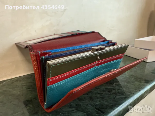 Дамски портфейли, портмонета естествена кожа, снимка 5 - Портфейли, портмонета - 48981781
