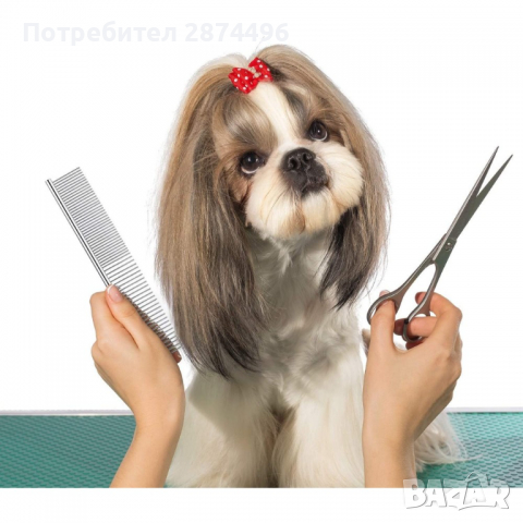 2985 Гребен метален за разресване с дължина на зъбите