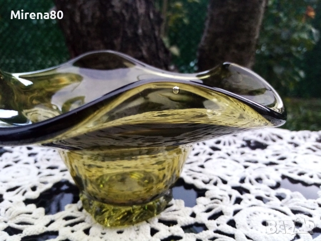 Бонбониера цветно стъкло, снимка 2 - Други - 52497921