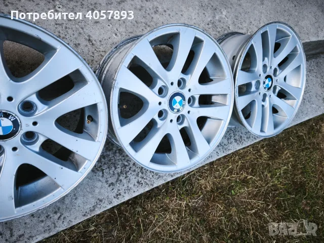 Алуминиеви джанти 16" BMW 5x120, снимка 3 - Гуми и джанти - 55877715