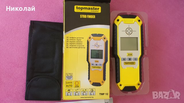 Дигитален детектор Topmaster TMP 12, снимка 2 - Други инструменти - 42384511