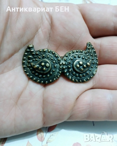 " Пафти - Брошка " 💯 , снимка 9 - Антикварни и старинни предмети - 52795091