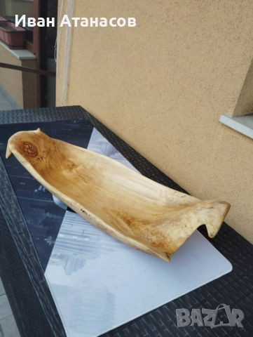 Ръчно изработена фруктиера/купа от бреза. , снимка 4 - Декорация за дома - 52872324