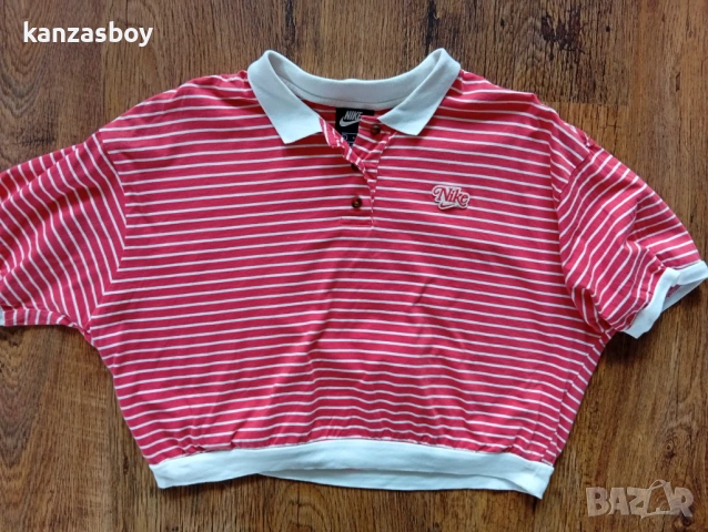 Nike Sportswear Polo t-shirt - дамска тениска р-р L, снимка 5 - Тениски - 53620922