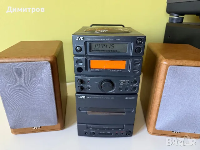 JVC  UX-1 Micro Component System, снимка 2 - Аудиосистеми - 49881758