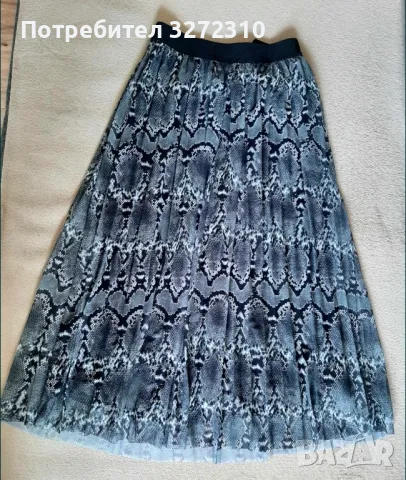 Дамска пола MOHITO със змийски принт / животински принт, снимка 2 - Поли - 48677471