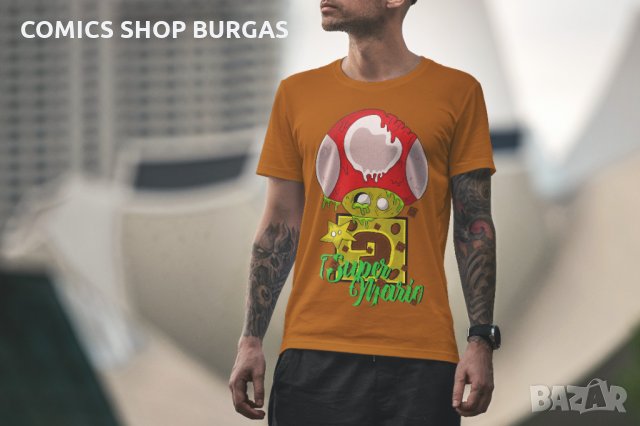 Мъжка тениска Super Mario дизайн 2, снимка 5 - Тениски - 35751096