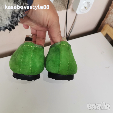 Балерини от естествена кожа 37.5н., снимка 3 - Дамски ежедневни обувки - 53792454