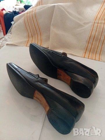 Черни обувки естествена кожа, снимка 5 - Дамски ежедневни обувки - 53705791
