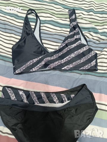 Бански костюм от две части, размер L, снимка 2 - Бански костюми - 44610452