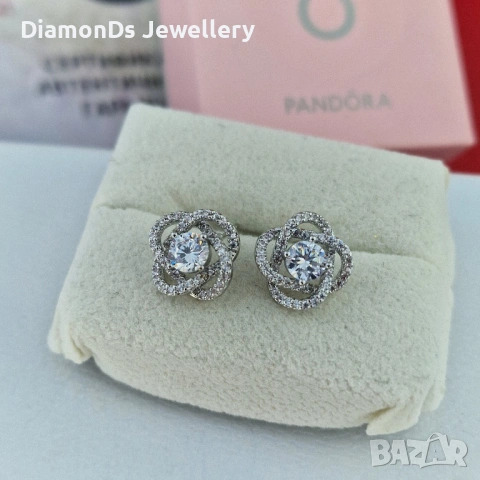 Обици „Цветна розета“ 🌹✨