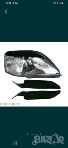 Вежди за фарове Dacia Logan 1, снимка 8 - Части - 44830022