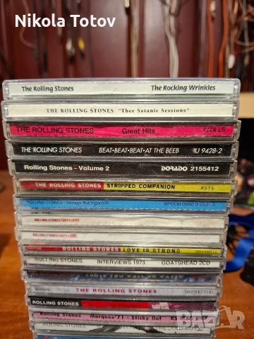 Продава се колекция от СД дискове на Rolling Stones. , снимка 2 - CD дискове - 53638922