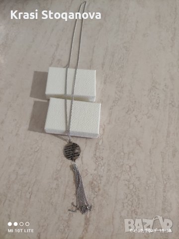 Дамско Дълго БИЖУ / НЕРЪЖДАЕМА СТОМАНА Made in Italy , снимка 10 - Колиета, медальони, синджири - 39553505