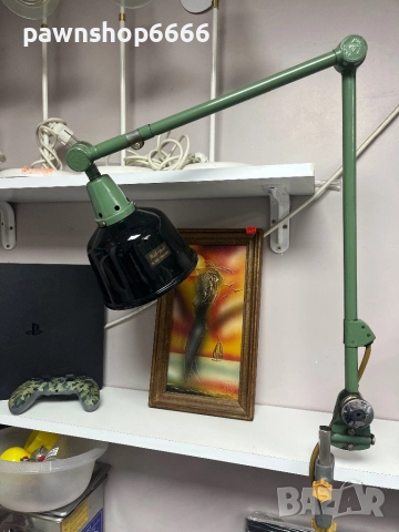 Работна лампа от 50-те години на миналия век от Кърт Фишер за Midgard, снимка 16 - Антикварни и старинни предмети - 52200589