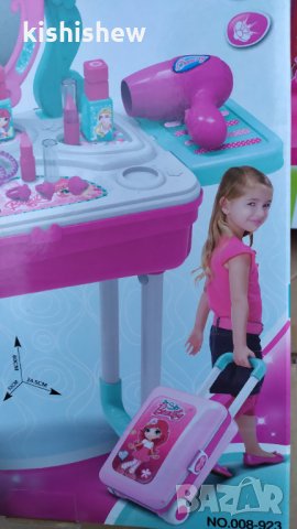 Фризьорски салон детски център, снимка 3 - Кукли - 34839511