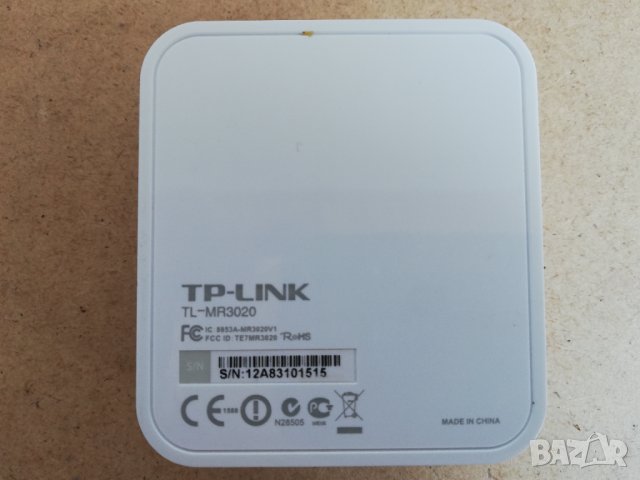 Портативен 3G/4G безжичен рутер TP-LINK TL-MR3020, снимка 4 - Рутери - 41709157