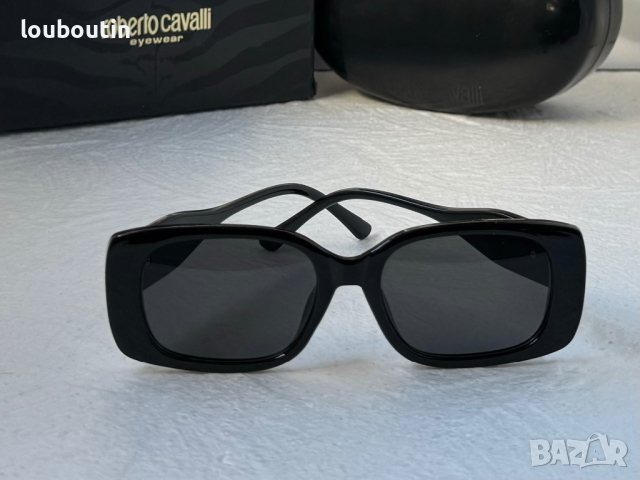 Roberto Cavalli дамски слънчеви очила правоъгълни, снимка 3 - Слънчеви и диоптрични очила - 44913591