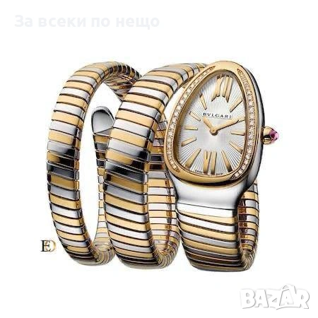 Bvlgari Дамски Часовник Тип Змия Булгари - Налични Различни Цветове Код SK728, снимка 4 - Дамски - 53146642