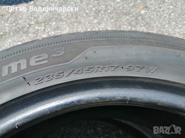 Нови Гуми 235 45 18 Ханкук Hankook  2 броя Нов внос  Цената е за брой гума Без коментар на цената Же, снимка 6 - Гуми и джанти - 40915088