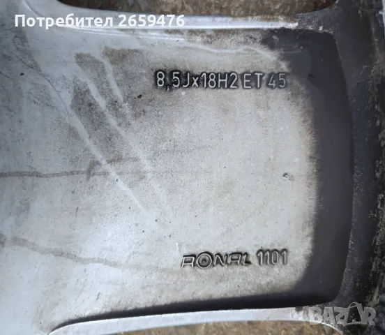Единични джанти АУДИ 16" 18", снимка 10 - Гуми и джанти - 41430397