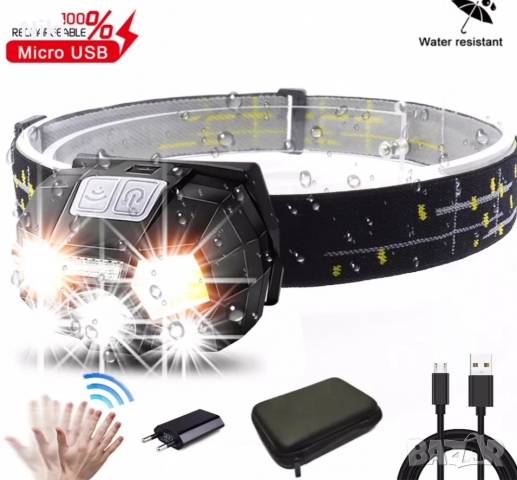 Челник със сензор за движение COB+LED