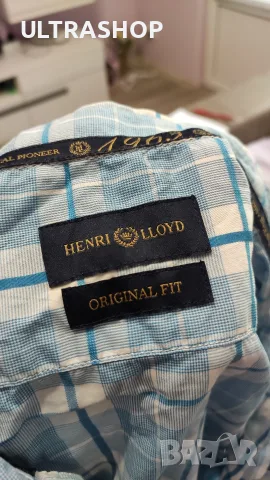 Henri Lloyd L size Мъжка риза с къс ръкав в отлично състояние, снимка 6 - Ризи - 56202275