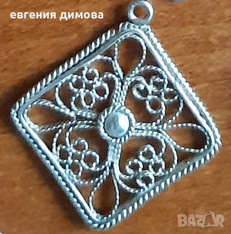 Сребърен накит, снимка 1 - Колиета, медальони, синджири - 40838582