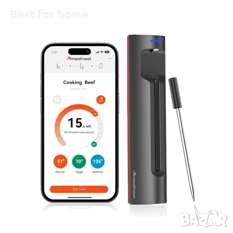 Професионален WiFi безжичен термометър за месо