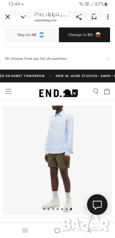 POLO Ralph Lauren Stretch Cotton Short Mens Size S 31 - 32  НОВО! ОРИГИНАЛ! Мъжки Къси Панталони!, снимка 12 - Къси панталони - 50443879