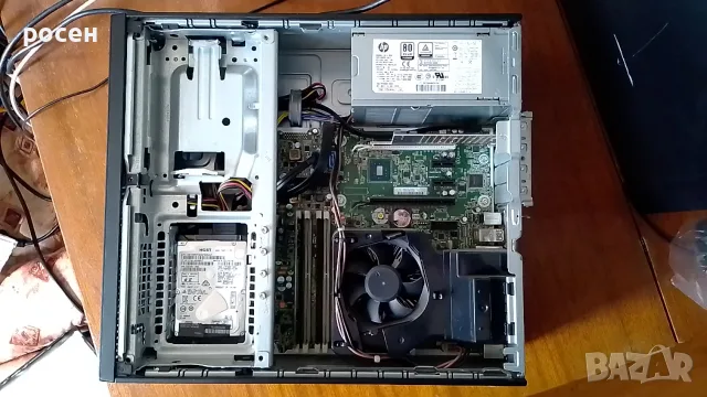 Hp Elitedesk 800 G2 sff I5 6500 ram 8gb ssd 256gb nvme hdd 500gb, снимка 8 - За дома - 56164445