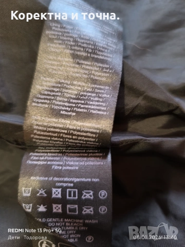 Продавам ново ,черно зимно яке ONLY, снимка 6 - Якета - 53031992