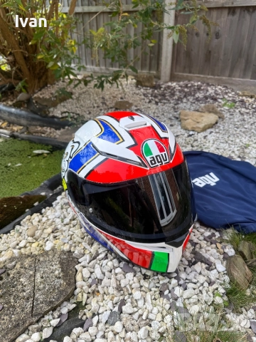 Каска AGV K3 SV Marini, снимка 6 - Аксесоари и консумативи - 52189759