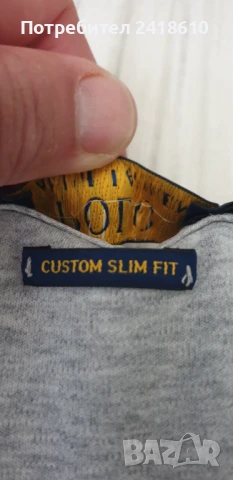 POLO Ralph Lauren Pima Soft Touch Cotton Custom Slim Fit Mens Size M ОРИГИНАЛ! Мъжка Тениска!, снимка 14 - Тениски - 51104144