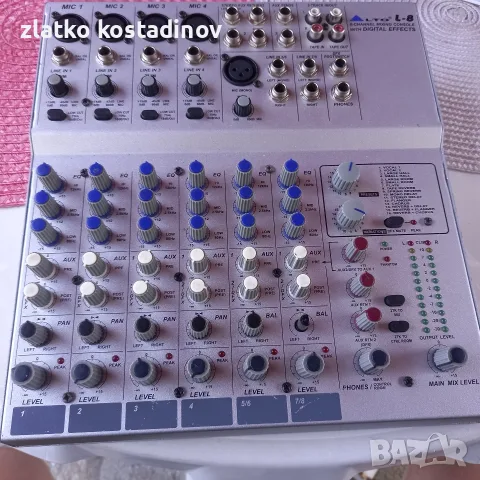 Италуански Mixer Alto, снимка 8 - Ресийвъри, усилватели, смесителни пултове - 56222759