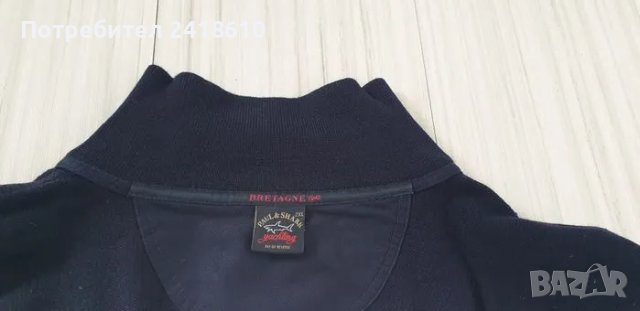Paul & Shark Bretagne Light Woll Cardigan Knitted Full Zip Mens Size 2XL ОРИГИНАЛ! Мъжка Вълнена Жил, снимка 17 - Пуловери - 48664286